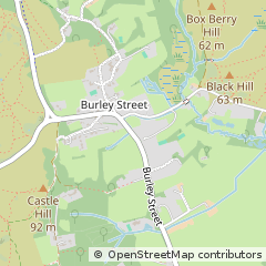 Map of Burley, Hampshire