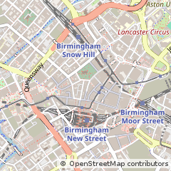 Map of Birmingham