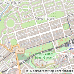 Map of Edinburgh