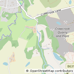 Map of Wylam, Northumberland