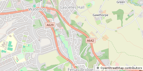 Map of Huddersfield