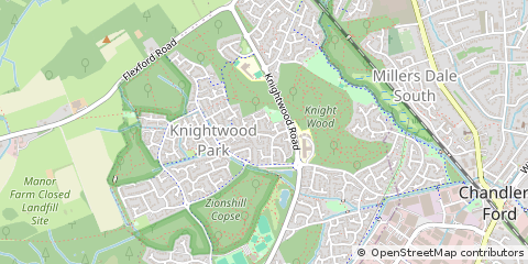 Map of Eastleigh