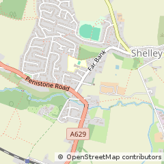 Map of Huddersfield