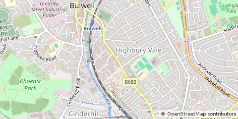 Map of Nottingham