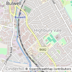 Map of Nottingham