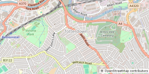 Map of Bristol