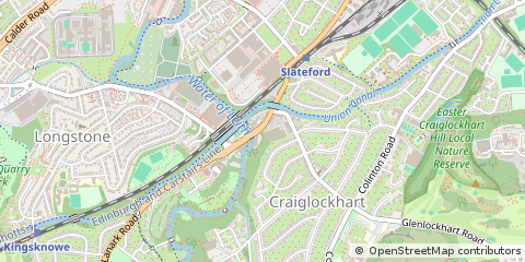 Map of Edinburgh