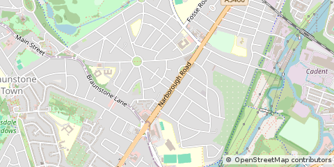 Map of Leicester