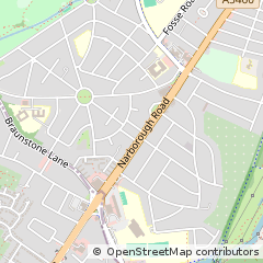 Map of Leicester