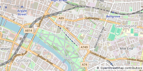 Map of Glasgow