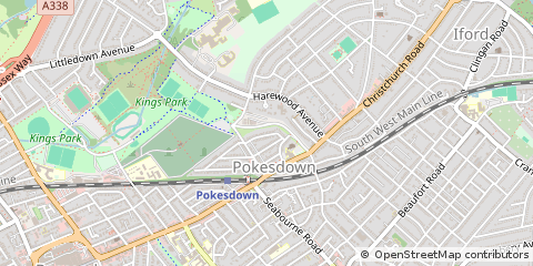 Map of Bournemouth