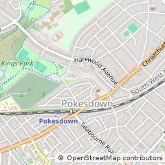 Map of Bournemouth