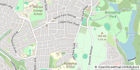 Map of Leeds