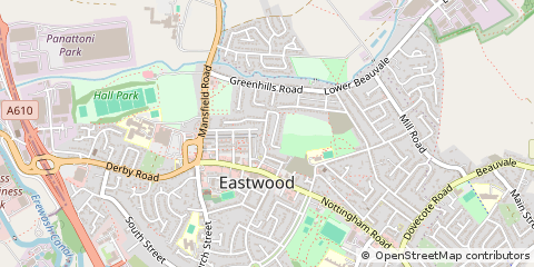 Map of Nottingham