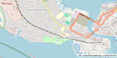 Map of Poole