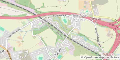 Map of Wakefield