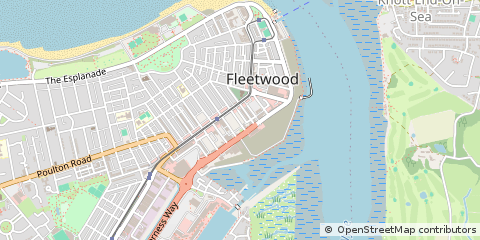 Map of Fleetwood