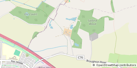 Map of Milton Keynes