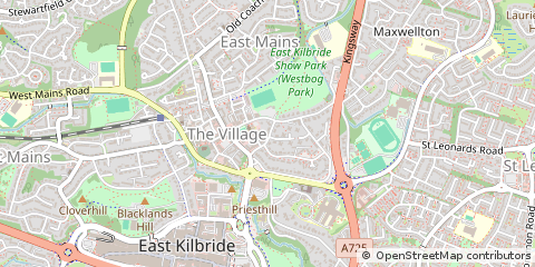 Map of Glasgow