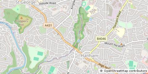 Map of Bristol