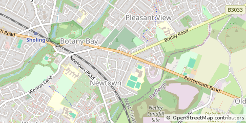 Map of Southampton