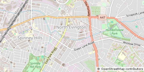 Map of Leicester