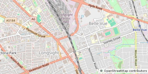 Map of Manchester