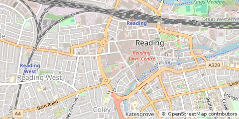 Map of Reading