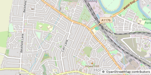 Map of York