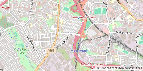 Map of Leeds