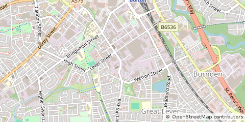 Map of Bolton