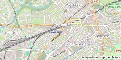Map of Edinburgh