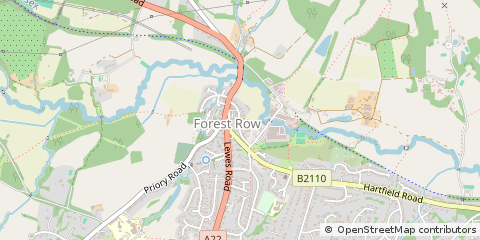 Map of Forest ROW