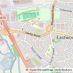Map of Nottingham
