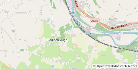 Map of Sowerby Bridge, West Yorkshire