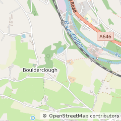 Map of Sowerby Bridge, West Yorkshire