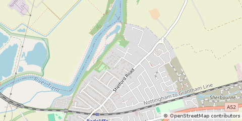 Map of Nottingham
