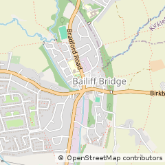 Map of Brighouse, West Yorkshire