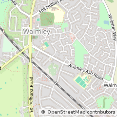 Map of Sutton Coldfield, West Midlands