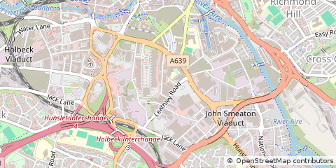 Map of Leeds