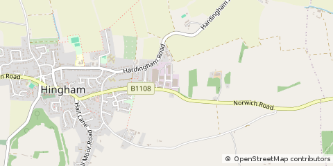 Map of Norwich, Norfolk