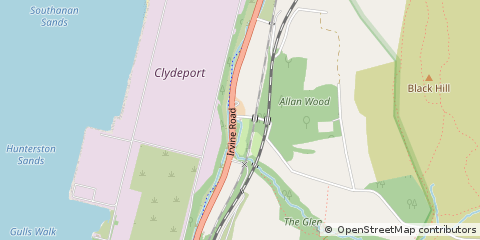 Map of Ayrshire