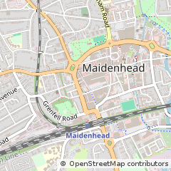 Map of Maidenhead, Berkshire