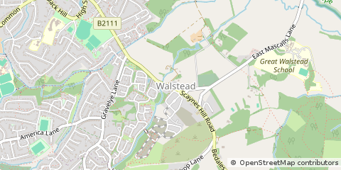 Map of Haywards Heath, West Sussex