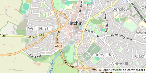 Map of Brackley, Hertfordshire