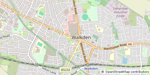 Map of Manchester