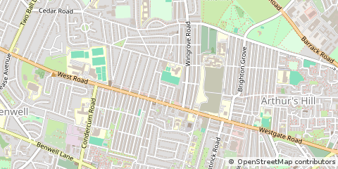 Map of Newcastle Upon Tyne