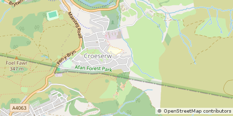 Map of Port Talbot