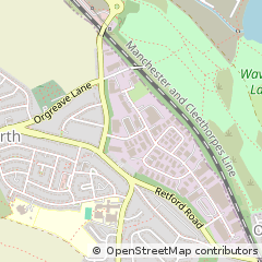 Map of Sheffield