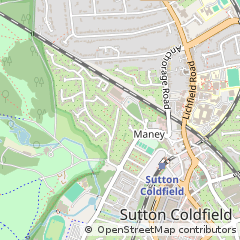 Map of West Midlands